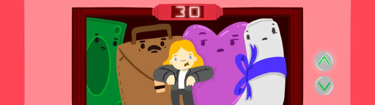 çeyrek hayat döneminde yön arayışını ve içsel sorgulamayı temsil eden görsel