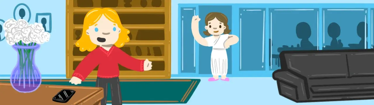 sosyal medya ve dijital dünyayı yönetmeye çalışan kişileri betimleyen görsel