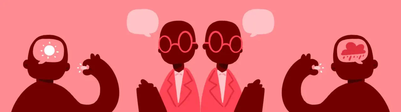 Nocebo etkisinin iletişimdeki perspektifini gösteren görsel