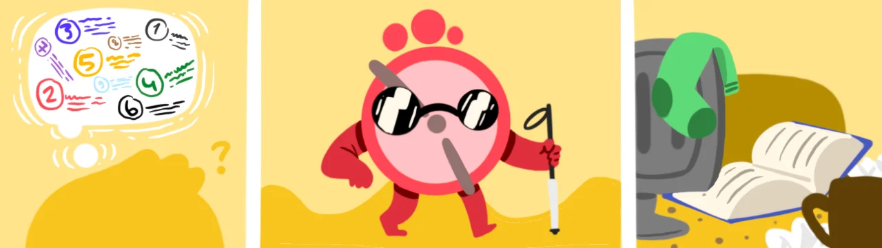 zaman yönetimi ve görev planlamasını temsil eden saat ve planlama temalı görsel