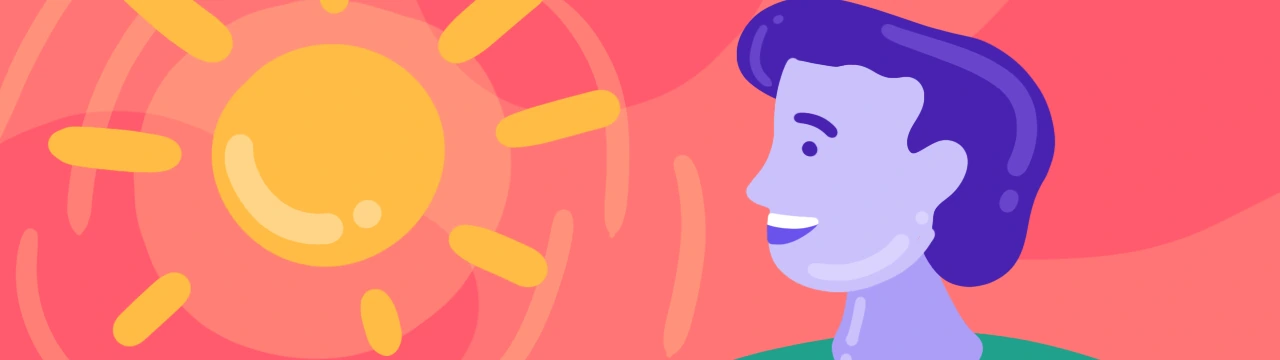drawing of happiness in mood disorders