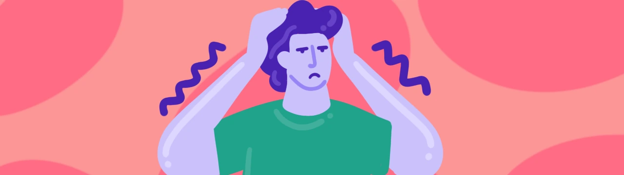 drawing of a male victim of gaslighting