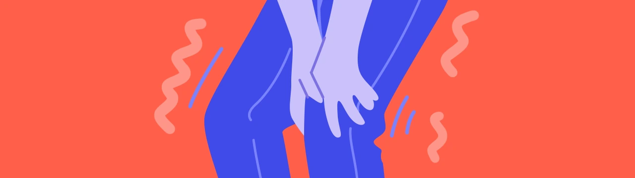 drawing of a restless leg